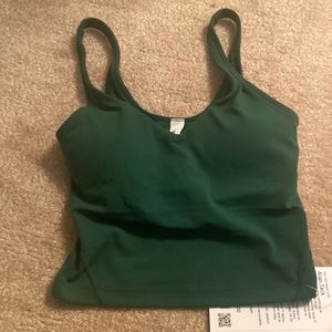 Forest Green lululemon align tank size 0